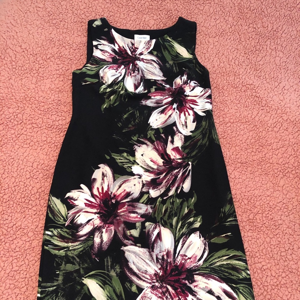 Calvin Klein Floral Dress